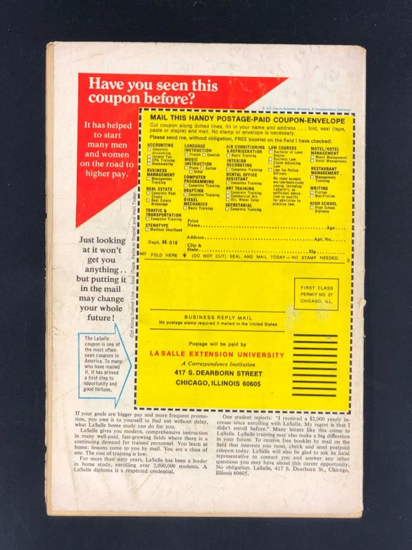 The Avengers #110 (1973) GD/VG Magneto & X-Men Crossover