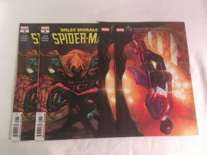 MILES MORALES: SPIDER-MAN #8 Two Cover Versions, Two Copies Each, VFNM Condition