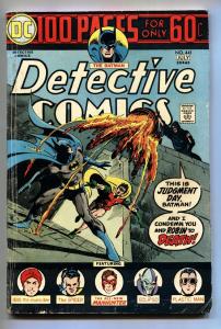 DETECTIVE COMICS-#441 comic book 1st appearance of Lt. Harvey Bullock