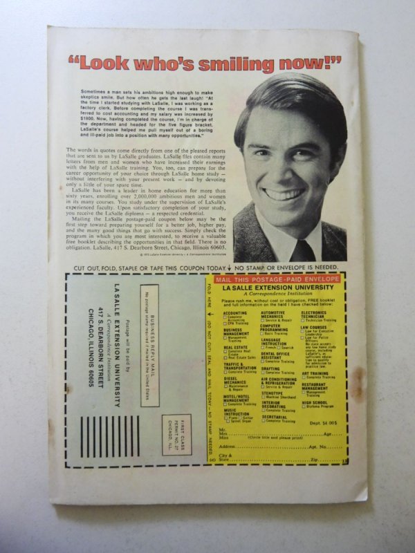 Giant-Size Man-Thing #1 (1974) VG+ Condition rusty staples, rust migration on bc