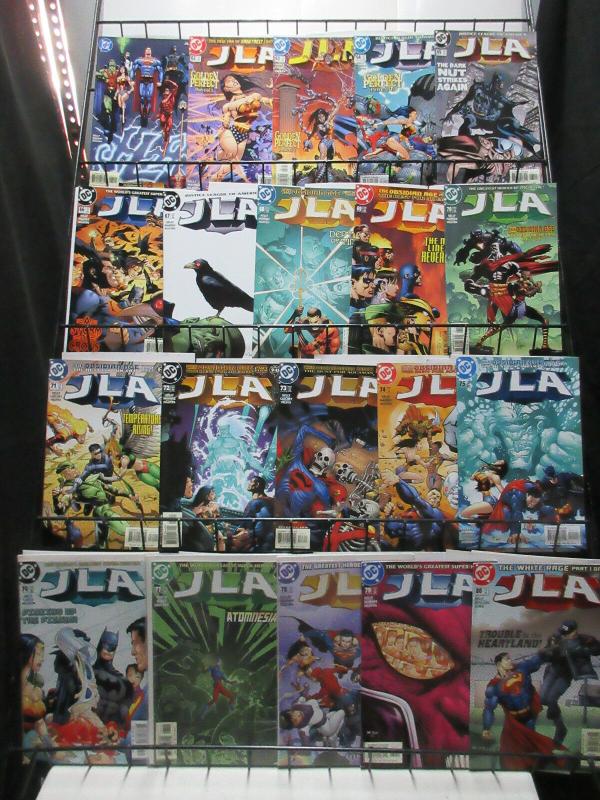 JLA (DC 1997-2006) Mini Library Lot of 129 Diff Grant Morrison to Bob Harris!