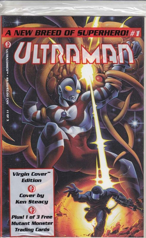 Ultraman (Ultracomics) #1C (with card) FN; Ultracomics | we combine shipping 