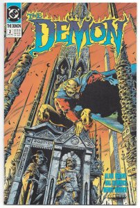 DEMON #2, VF/NM, Alan Grant, 1990, Into the Abyss, more DC in store
