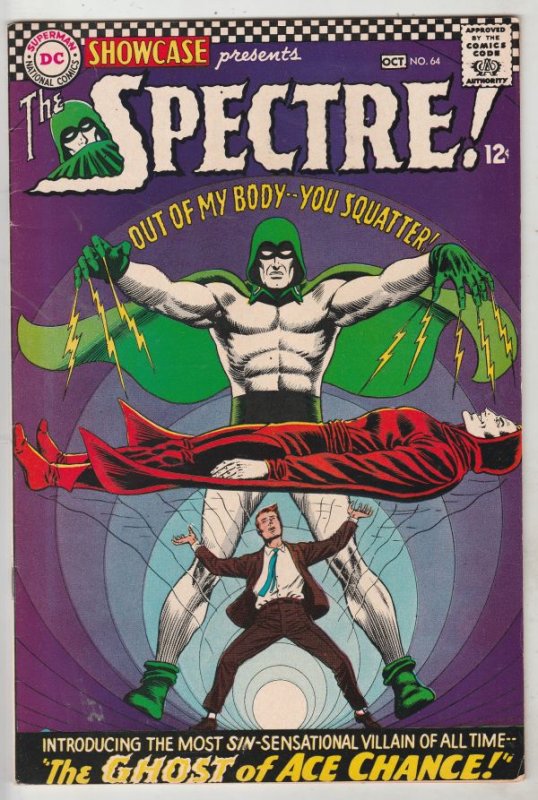 Showcase #64 (Oct-66) VF/NM High-Grade The Spectre (Jim Corrigan)