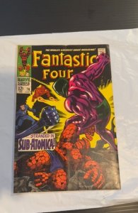 Fantastic Four #76 (1968) Stranded in Sub-Atomica
