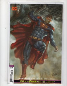 Action Comics #1017 (2020)  Lucio Parrillo Card Stock Variant Cover  / EC#2