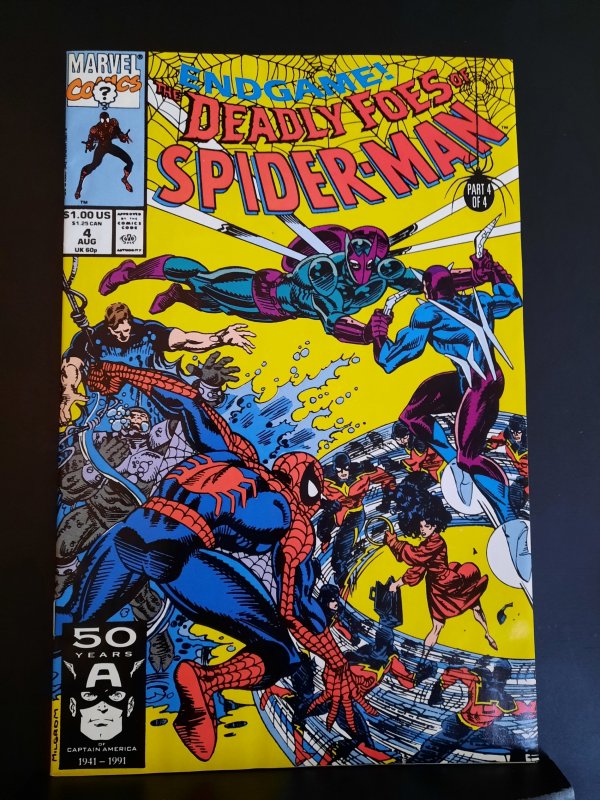 Deadly Foes of Spider-Man #4 (1991) VF