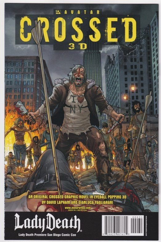 Lady Death Premiere San Diego Comic Con Cover (2010) SIGNED!