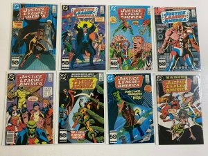Justice League of America Comic Lot 40 Diff #200-249 6.0 FN