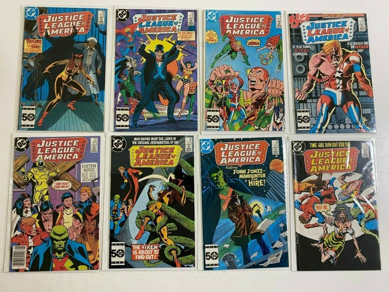 Justice League of America Comic Lot 40 Diff #200-249 6.0 FN