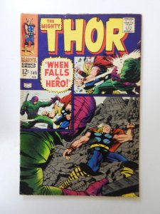 Thor #149 (1968) VG/FN condition