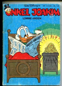 Onkel Joakim #11 1979-Disney-Danish-Uncle Scrooge-Carl Barks-Mickey Mouse-G/VG