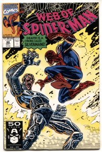 Web Of Spider-man #80 1991- Silvermane- NM-