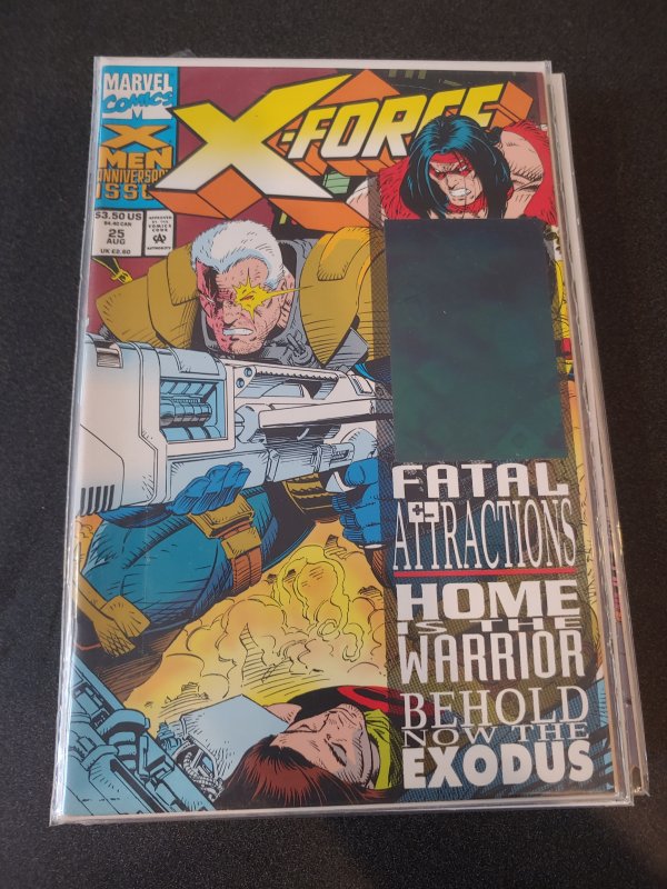 X-FORCE #25 Fatal Attractions #2 (2013) HOLOGRAM VARIANT