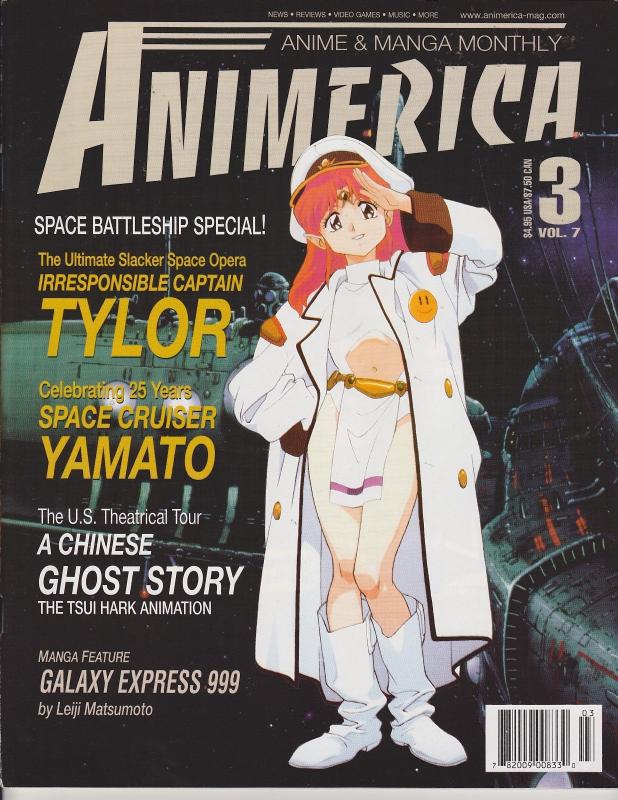 Animerica Magazine Vol 7 #3 Anime Captain Tylor Excellent Condition