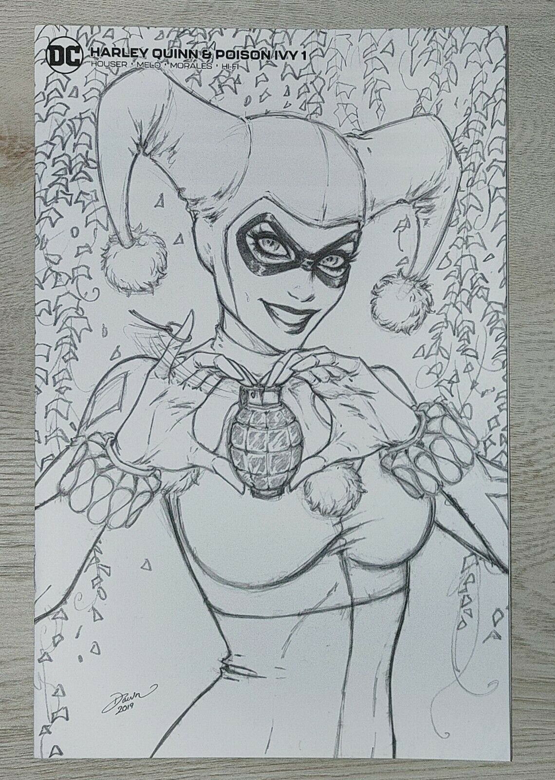 harley quinn and poison ivy coloring pages