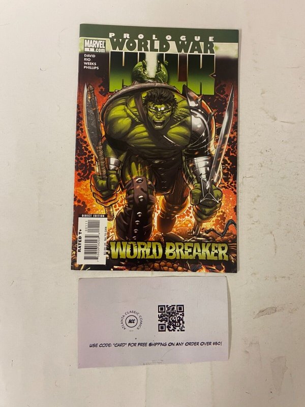 World War Hulk Prologue : World Breaker #1 NM- Marvel comic book 5 MS26