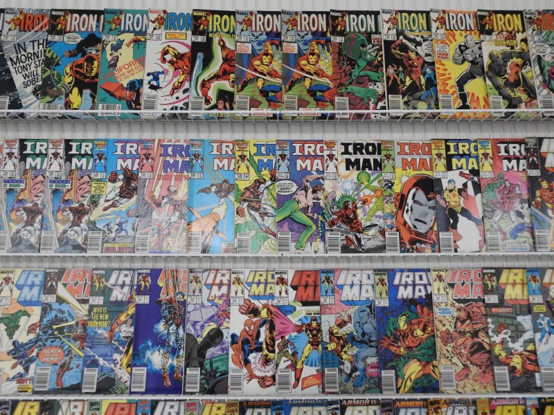 Huge Lot 180+ All Iron Man Comics!!! Avg FN Condition!