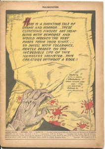 CLASSICS COMICS #26--FRANKENSTEIN-1945-MARY SCHELLEY-ANN BREWESTER ART--1st ED