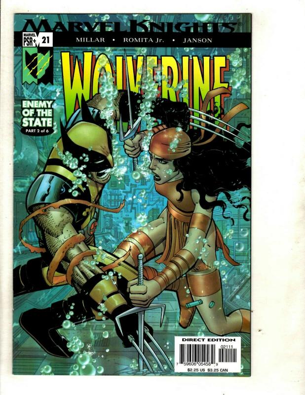 12 Wolverine Marvel Comic Books # 13 14 15 16 17 18 19 20 21 22 23 24 X-Men EK3