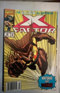 X-Factor #76 NEWSSTAND EDITION