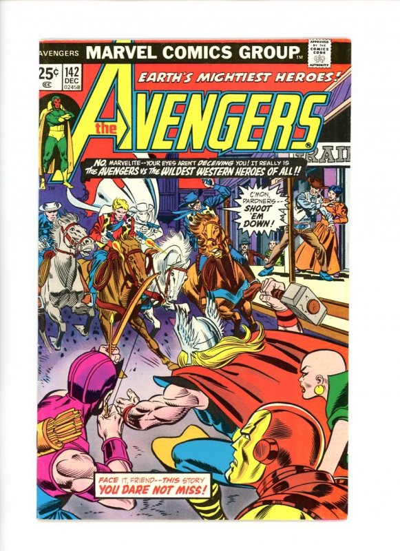 Avengers #142  1975  VG/F  Kang!  Perez art!