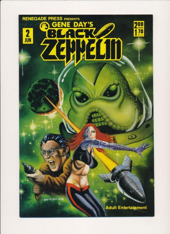 Renegade Press BLACK ZEPPELIN #1,2,3,4,5 Comp Set(1985) ~ VF/NM (PF202) 5 Comics