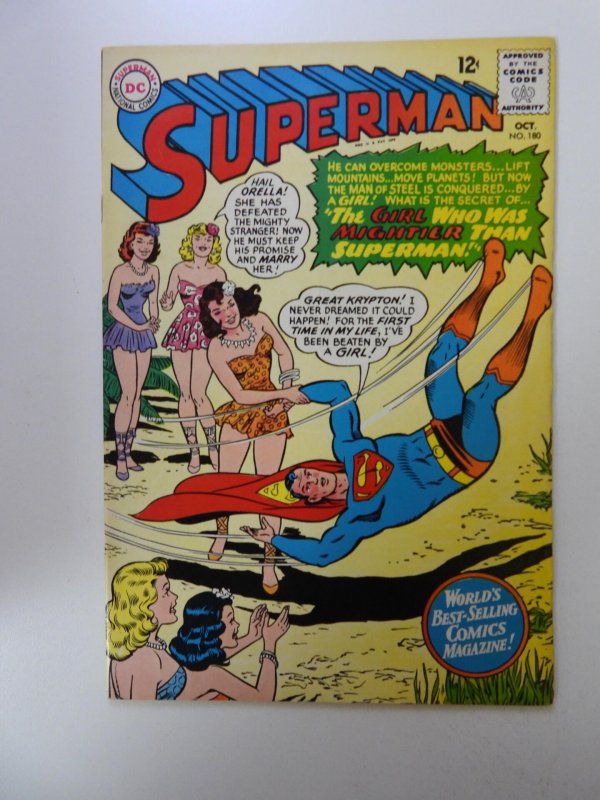 Superman #180  (1965) FN/VF condition