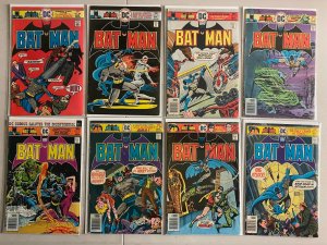 Batman comics lot #264-299 25 diff avg 4.5 (1975-78)