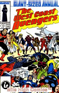 WEST COAST AVENGERS ANNUAL (1986 Series) #2 Very Good Comics Book 