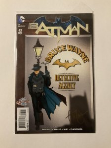 Batman 43 Near Mint Nm Signed Lucia Dc Comics