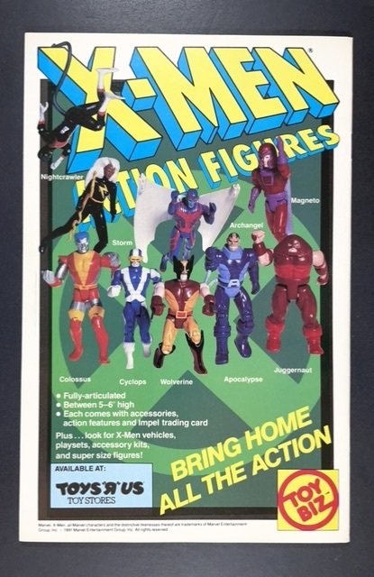 X-Men #1 Wolverine and Cyclops Cover (1991)