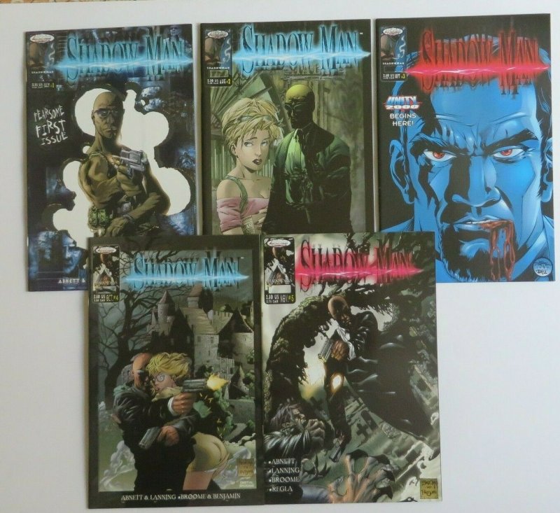 Shadowman Vol 3 #1 2 3 4 5 6 VF/NM Valiant Acclaim Scarce Low Print Run 1999