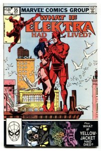 What If #35  ELEKTRA HAD LIVED - Daredevil 1982 NM-