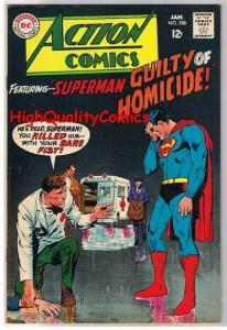 ACTION COMICS #358, FN, Superman, Neal Adams, Homicide, more SM in store