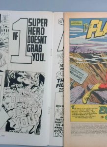Flash #184, Detatched Cover DC Comics, 1968 JR1