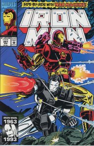 Iron Man 291  1993  9.0 (our highest grade)  with War Machine!