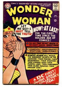 WONDER WOMAN #159 Silver-Age Origin issue-DC comic book VG