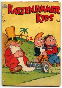 Katzenjammer Kids #17 1951- Sci-fi story flying saucer VG-