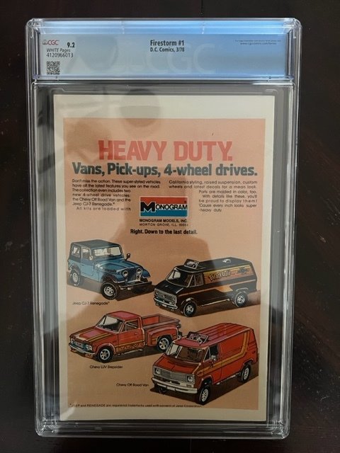 Firestorm, The Nuclear Man #1 (1978) - CGC 9.2 - 1st App of Firestorm!