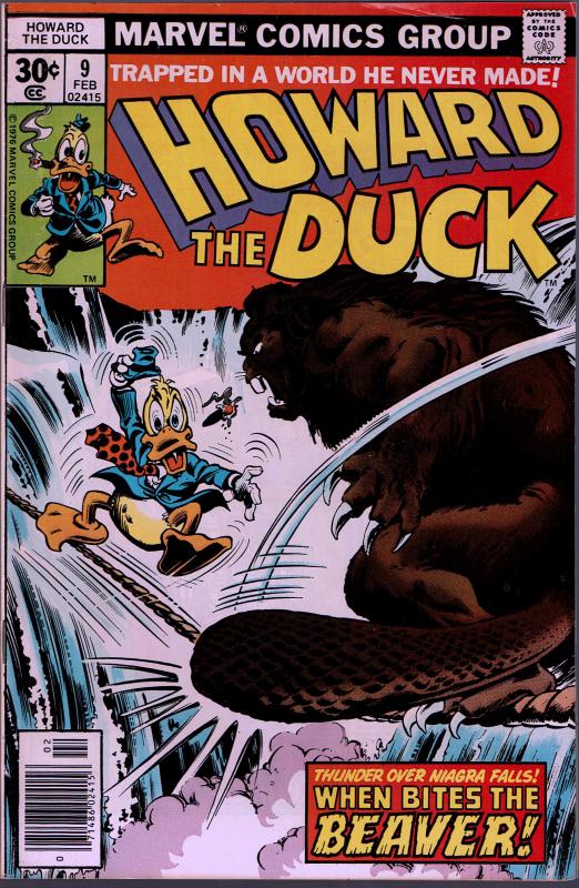 Howard the Duck #9 - 1st Series - 8.0 or Better