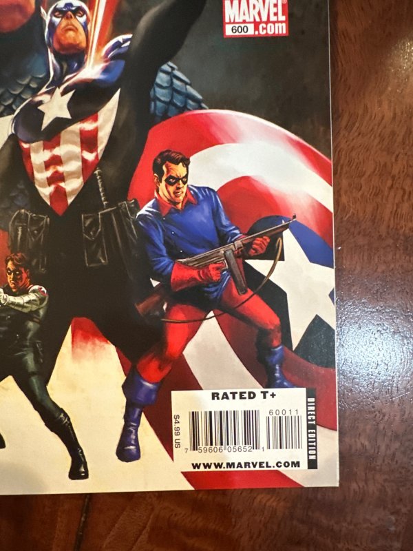 Captain America #600 Direct Edition (2009)