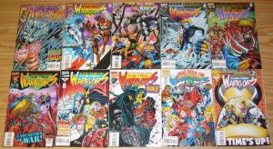 New Warriors #1-75 VF/NM complete series + annual 1-4 + ashcan - mark bagley set