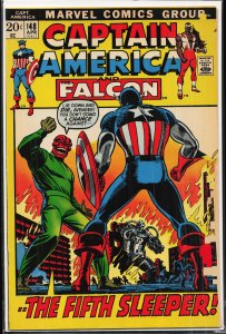 Captain America #148 (1972) Captain America and the Falcon