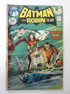 Batman #235 (1971) VG Cond centerfold detached bottom staple, moisture stain