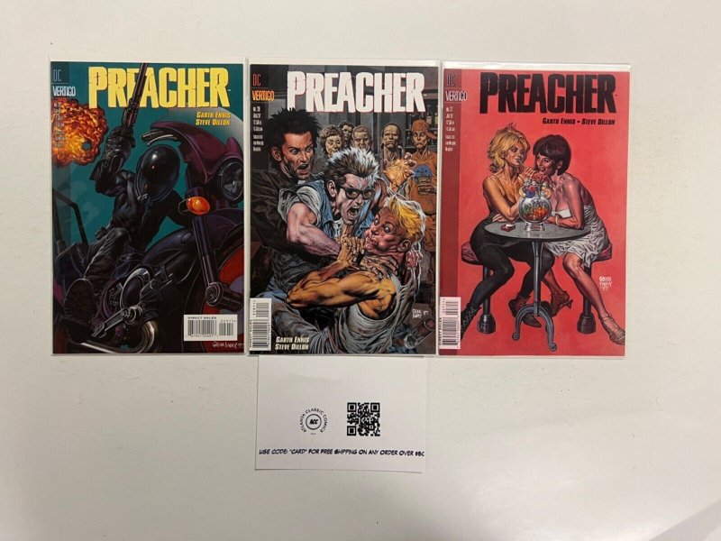 3 Preacher DC Comic Books # 27 28 29 Batman Superman Wonder Woman Flash 4 JS41