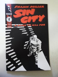 Sin City: A Dame to Kill For #1 (1993) VG+ Condition rusty bottom staple