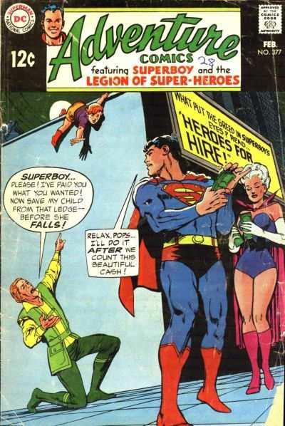 Adventure Comics (1938 series) #377, VG+ (Stock photo)