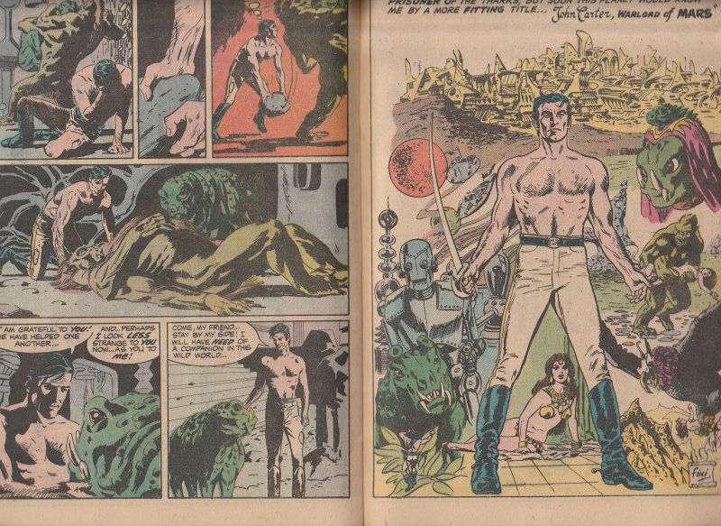 Tarzan Family # 66   Korak ! Warlord of Mars ! Pellucidar !