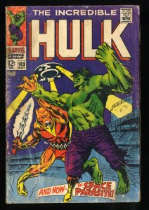 Incredible Hulk #103